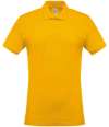 KB254 K254 Kariban Short Sleeve Piqué Polo Shirt Yellow colour image